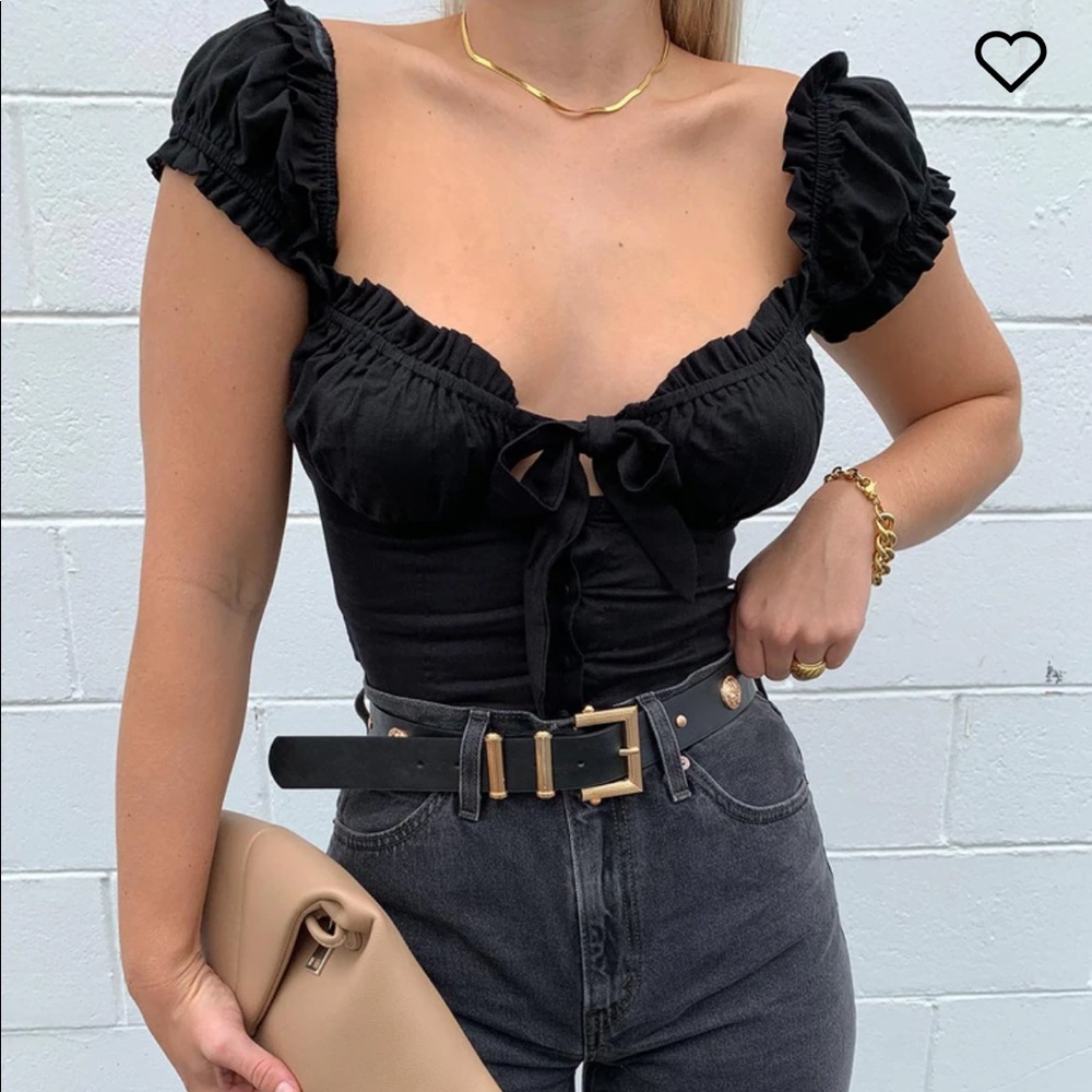Eloise crop top princess polly size 2